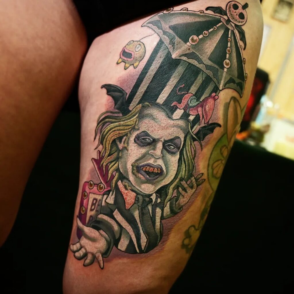agathe larouge tattoo beetlejuice