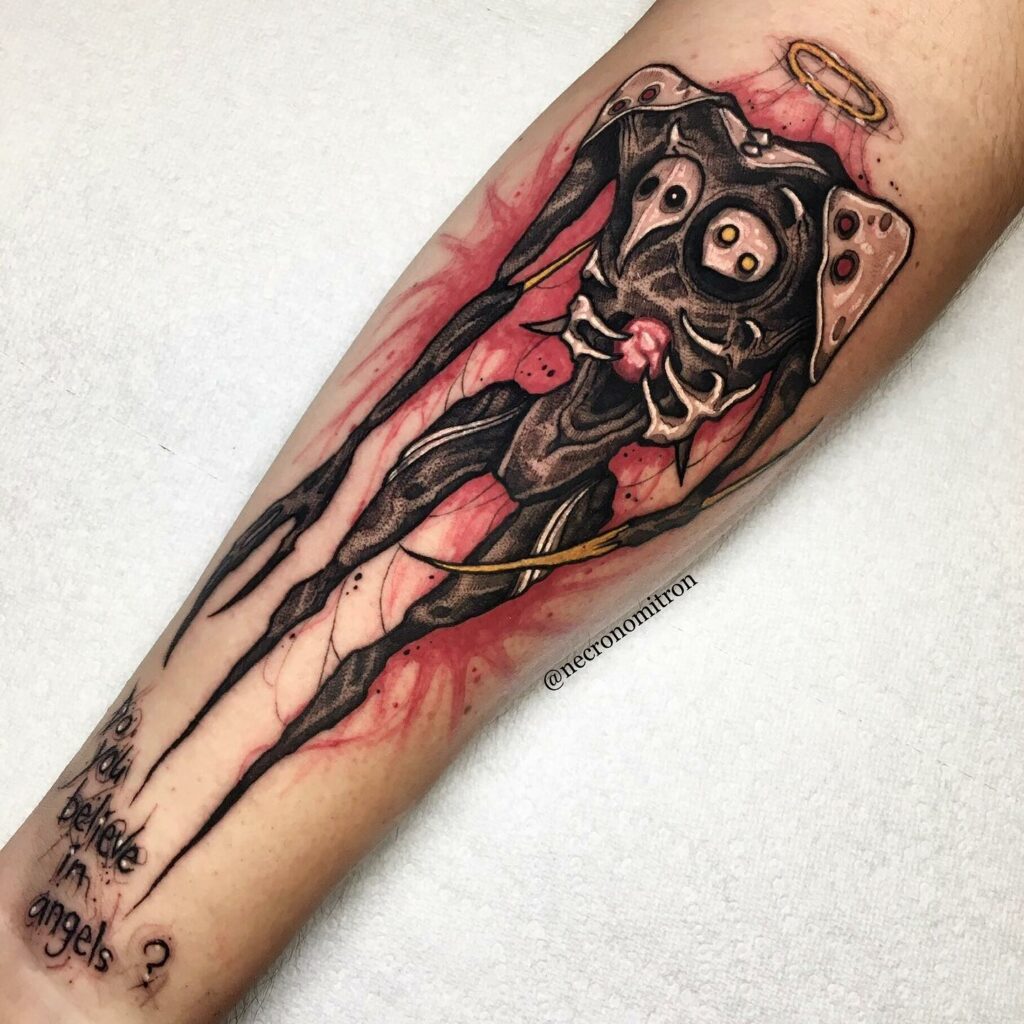 Necronomitron tattoo