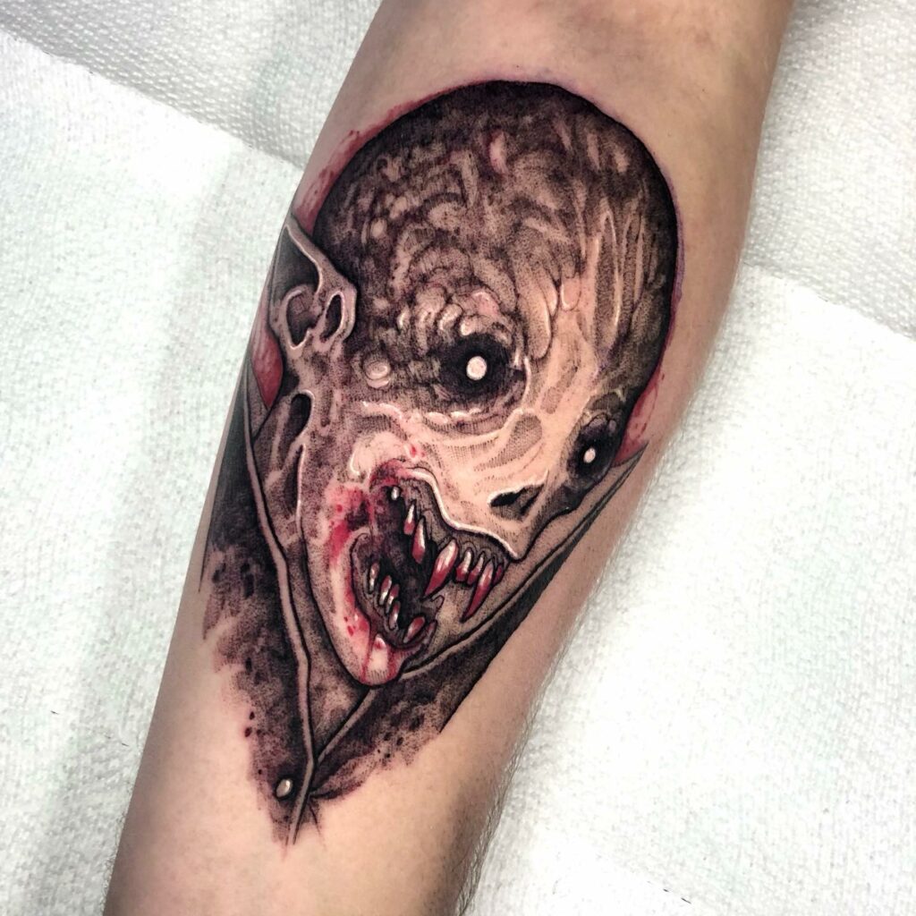 Necronomitron tattoo