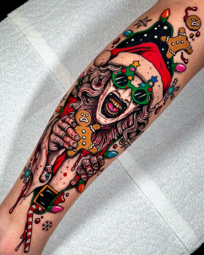 Angelo parente tattoo terrifier