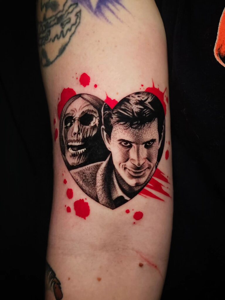 grxy tattoo norman bates