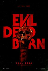 Evil dead burn Official Movie Poster