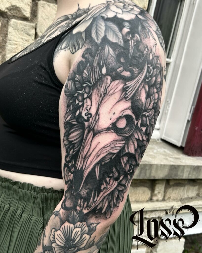 skull by loss sacraluna