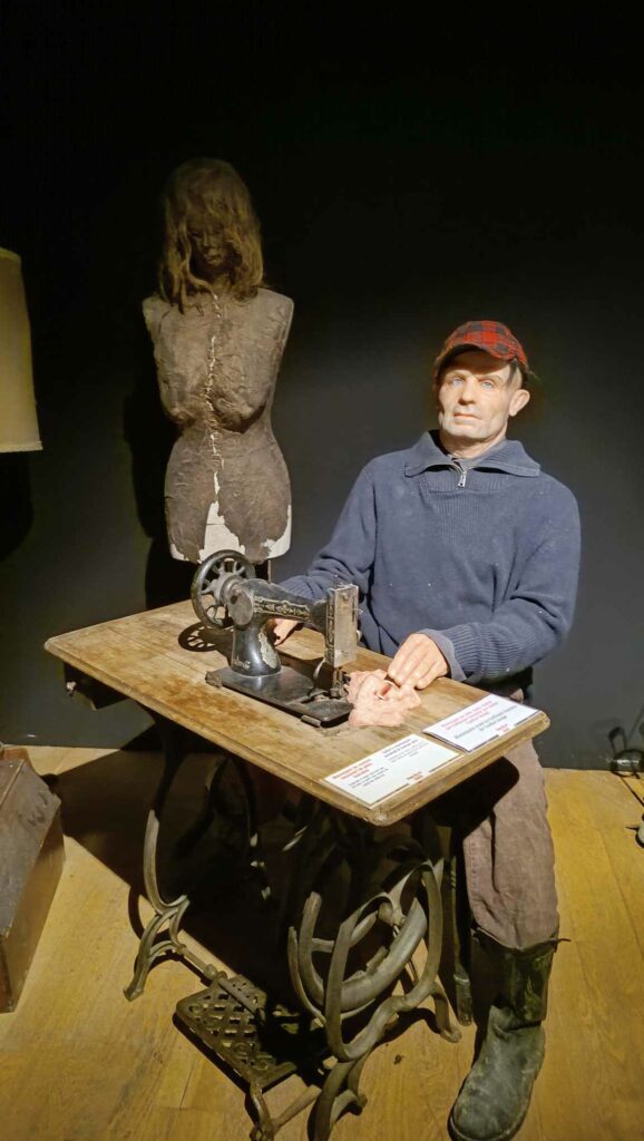 Ed Gein statue serial killer exhibition