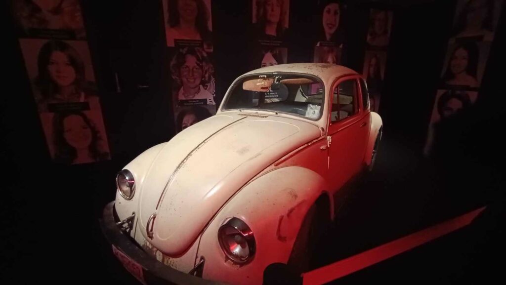 Ted Bundy's car serial killer exhibition 