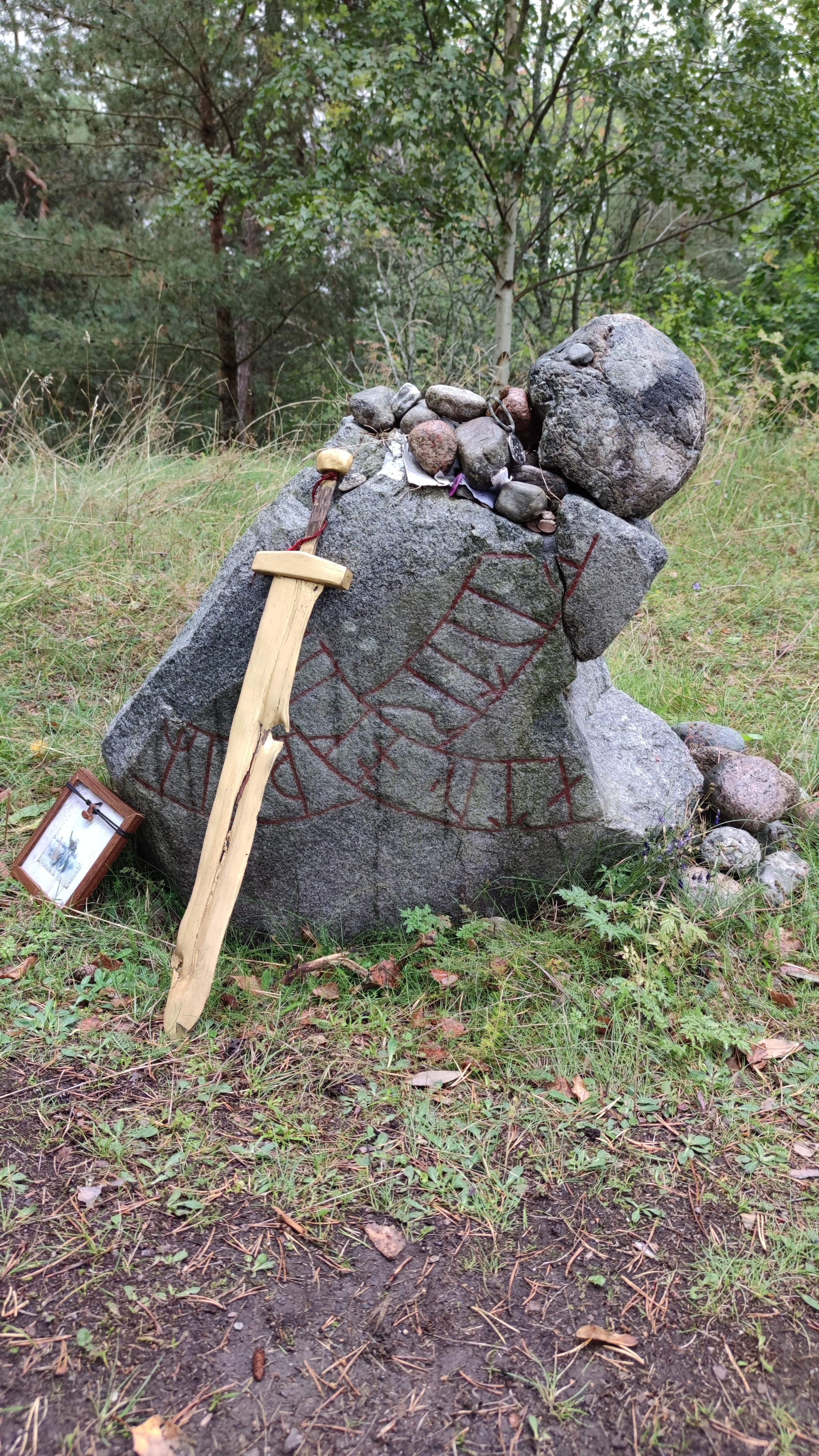 Grave of Bjorn Jarnsida Ragnarson