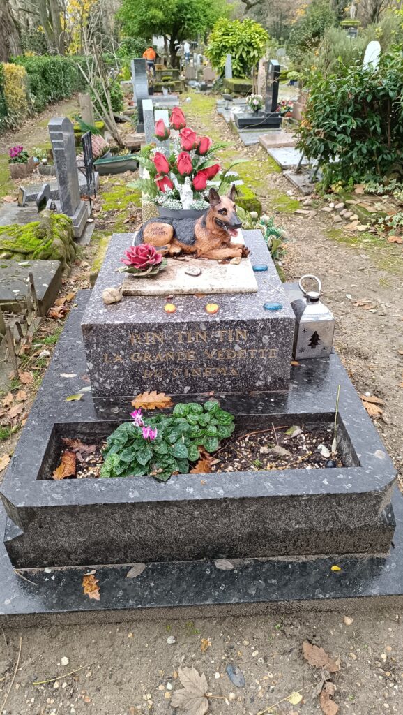 pet cemetery paris rin tin tin tombstone