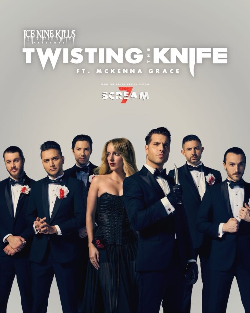 Ice Nine Kills Twisting the Knife music video Mckenna Grace Scream 7