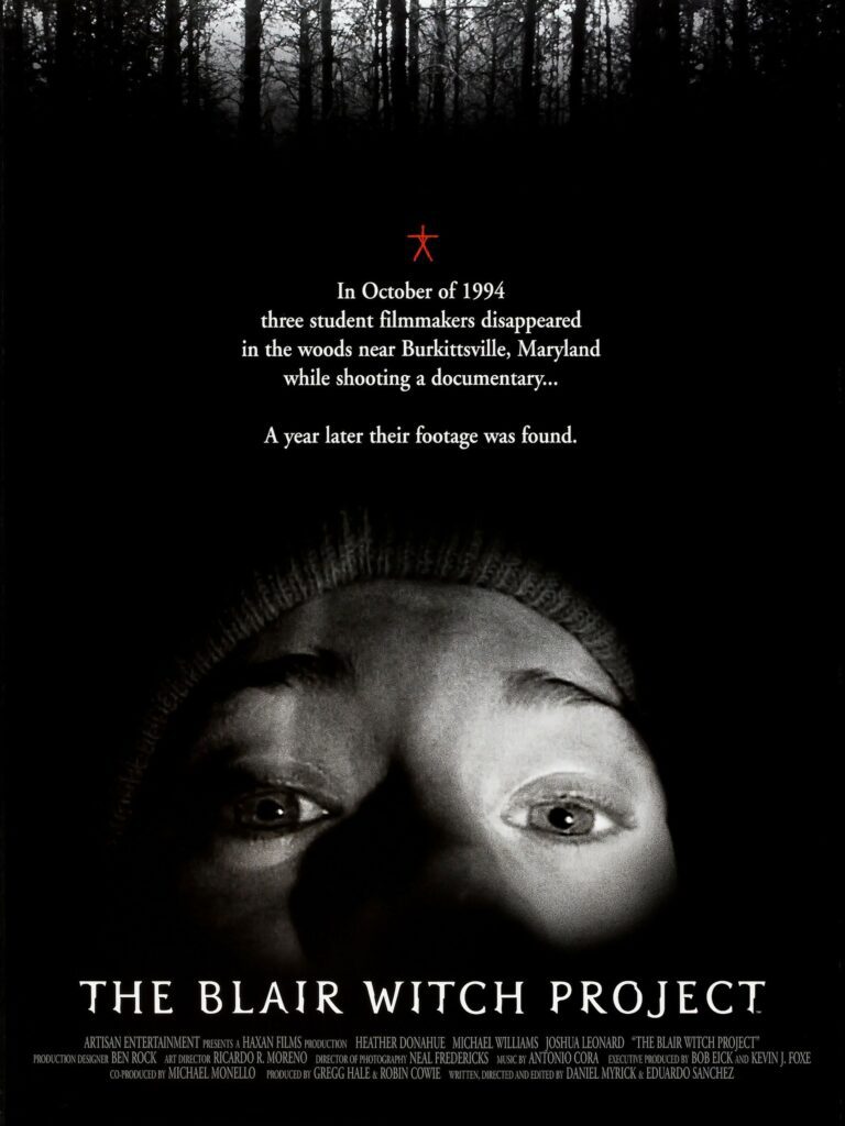 blair witch project movie poster