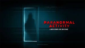 Paranormal activity live on stage poster 