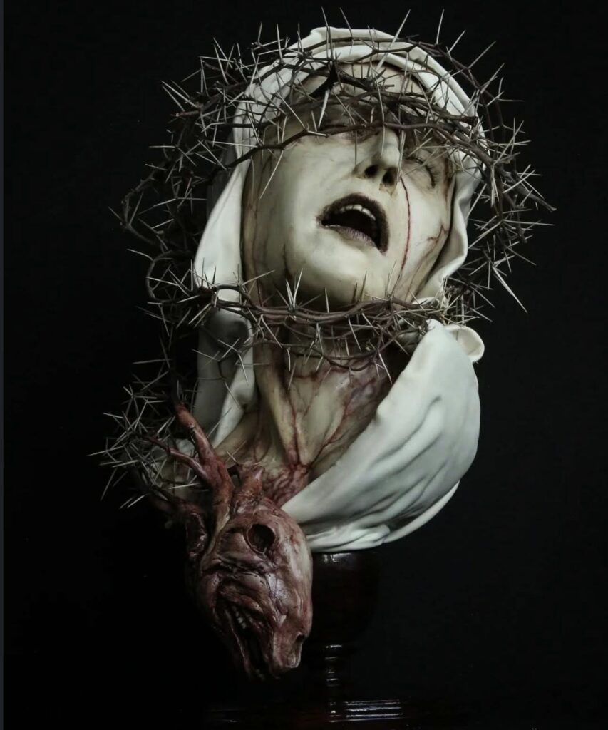 Emil Melmoth crucified