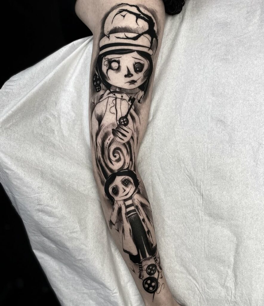 coraline emmayih tattoo