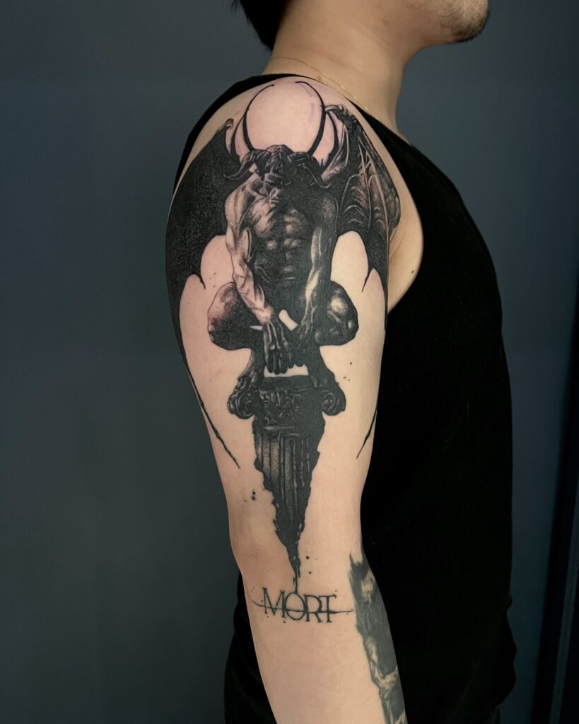 sable mauvaisoeil tattoo demon