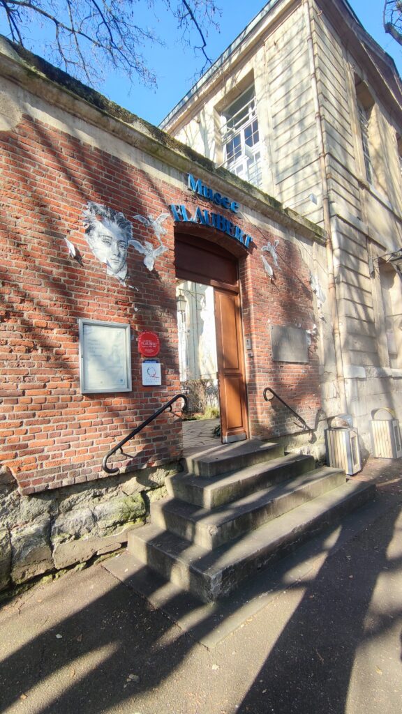 entrance flaubert museum rouen
