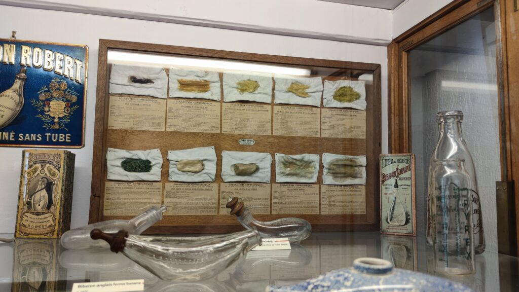 poop samples flaubert museum rouen