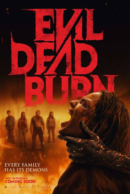 evil dead burn movie poster